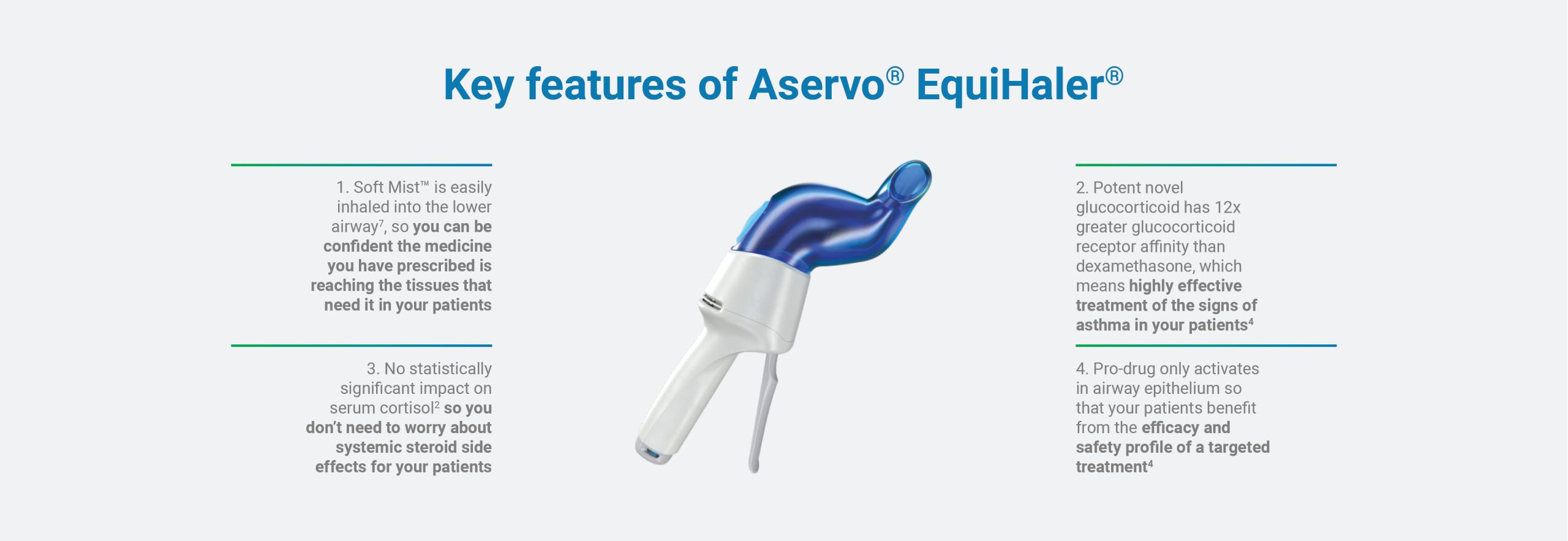 Key features of Aservo Equihaler